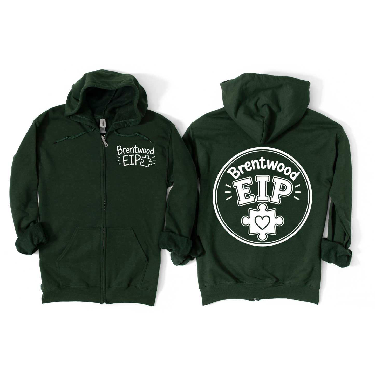 Brentwood EIP Classic Crest - Forest Green | Brentwood EIP Spiritwear Fundraiser | LI Spirit & Sports Apparel