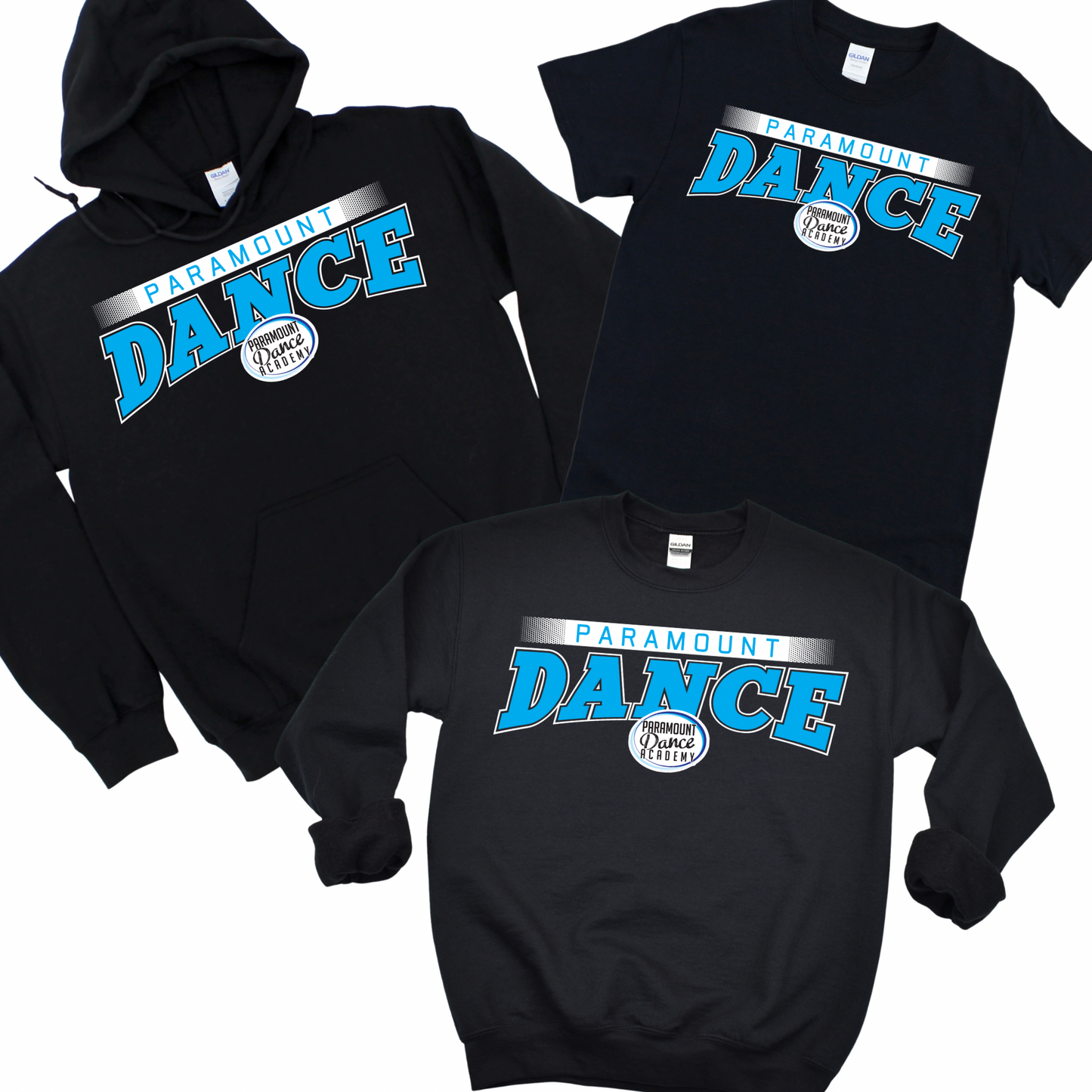 Paramount Dance Spirit - Black | Paramount Dance Academy | LI Spirit & Sports Apparel