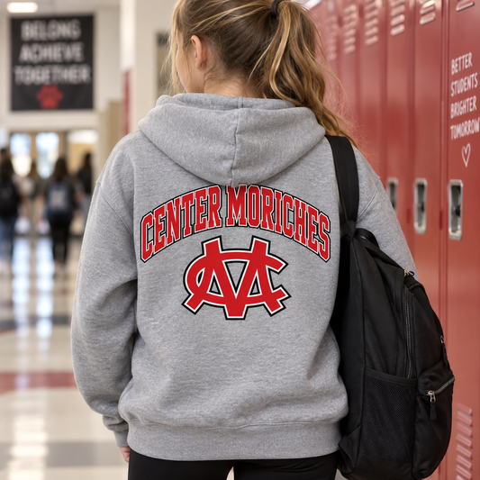 CM Heritage - Athletic Gray | Center Moriches MS Spiritwear Fundraiser | LI Spirit & Sports Apparel