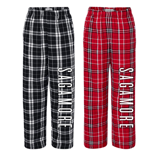 Sagamore Flannel Pajama Pants | Sagamore Spiritwear Fundraiser | LI Spirit & Sports Apparel