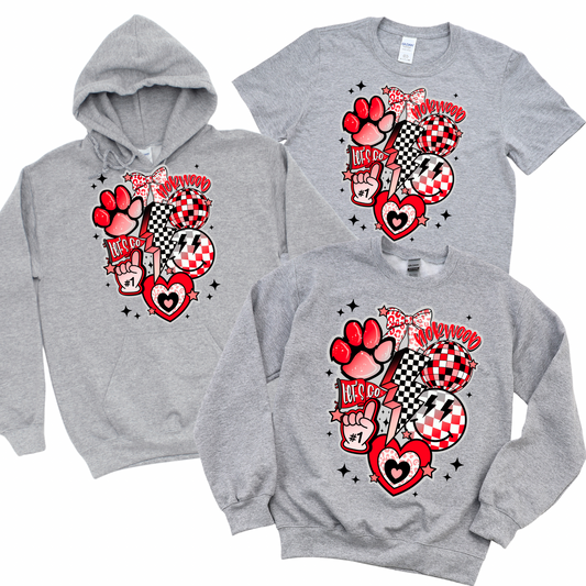 Norwood Preppy Pride - Athletic Gray | Norwood Ave Spiritwear Fundraiser | LI Spirit & Sports Apparel