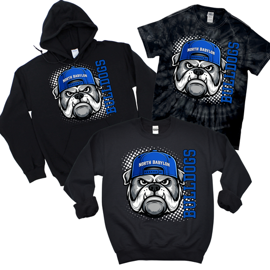 Bulldog Street Pride - Black | Woods Road Spiritwear Fundraiser | LI Spirit & Sports Apparel