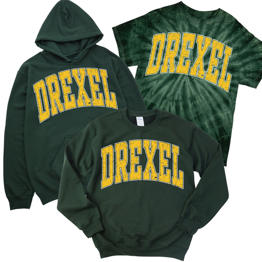 Varsity Drexel - Forest Green | Drexel Avenue Apparel | LI Spirit & Sports Apparel