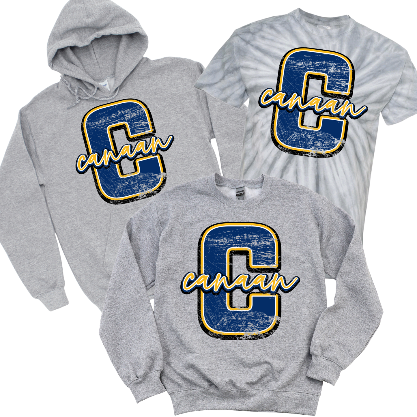 Canaan Heritage - Athletic Gray | Canaan Spiritwear Fundraiser | LI Spirit & Sports Apparel