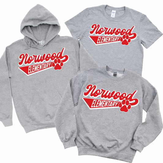 Retro Norwood | Norwood Elementary Spiritwear Fundraiser | LI Spirit & Sports Apparel