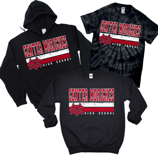 Vintage Center Moriches - Black | Center Moriches HS Spiritwear Fundraiser | LI Spirit & Sports Apparel