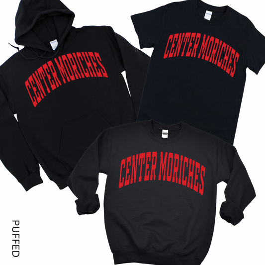 Puffed Varsity Center Moriches | Center Moriches MS Spiritwear Fundraiser | LI Spirit & Sports Apparel