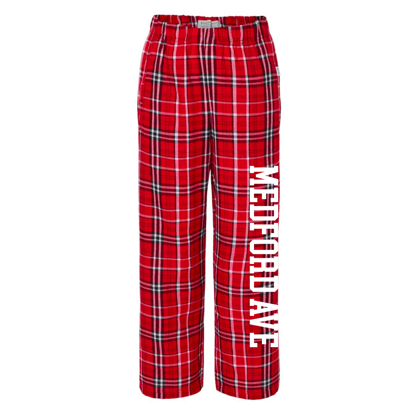 Medford Ave Flannel Pajama Pants | Medford Ave Elementary Spiritwear Fundraiser | LI Spirit & Sports Apparel