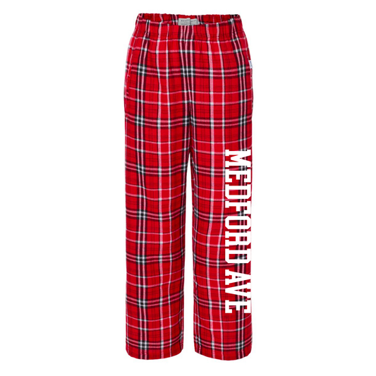Medford Ave Flannel Pajama Pants | Medford Ave Elementary Spiritwear Fundraiser | LI Spirit & Sports Apparel