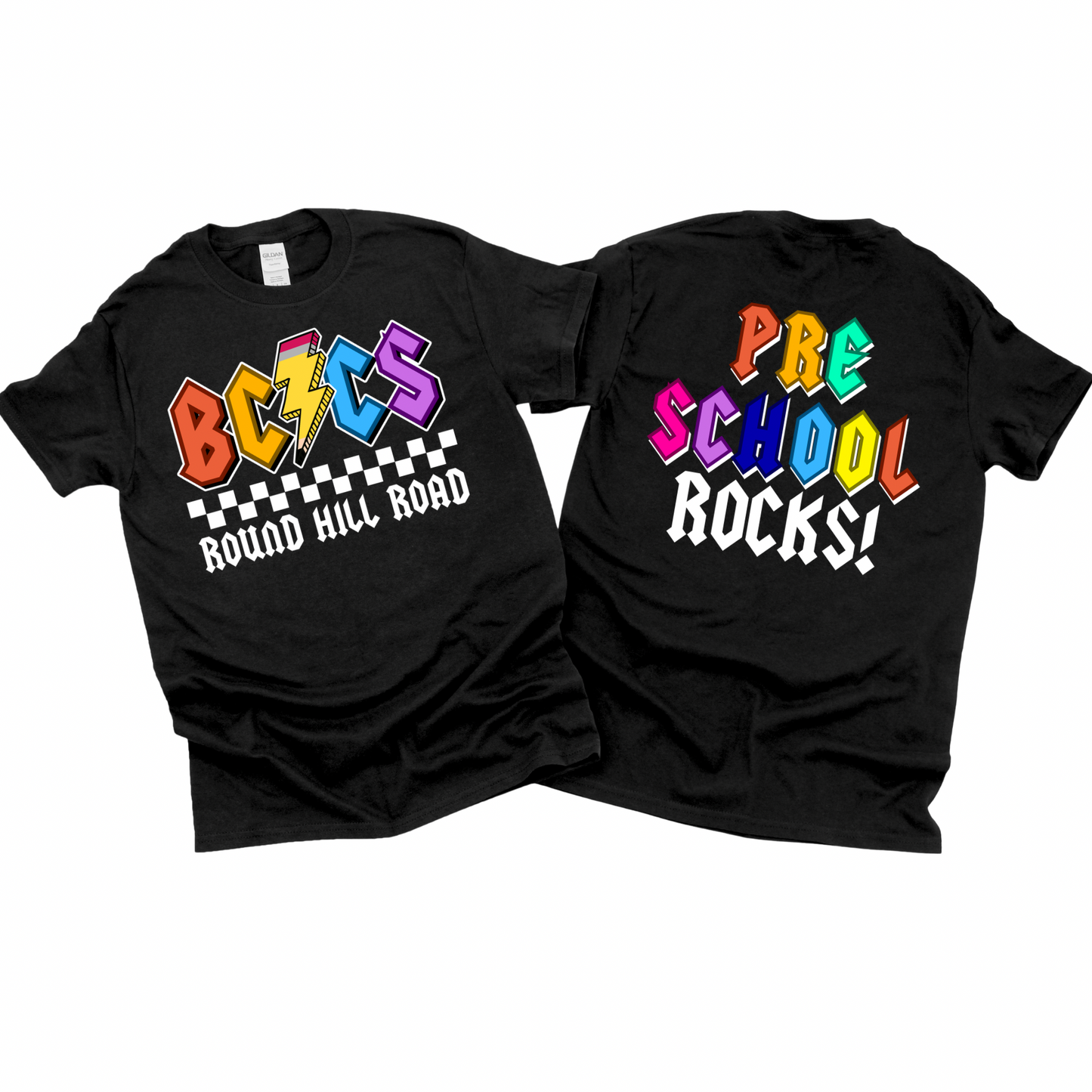 BCCS Round Hill Rockstars Preschool - Black | BCCS Round Hill Road Spiritwear Fundraiser | LI Spirit & Sports Apparel