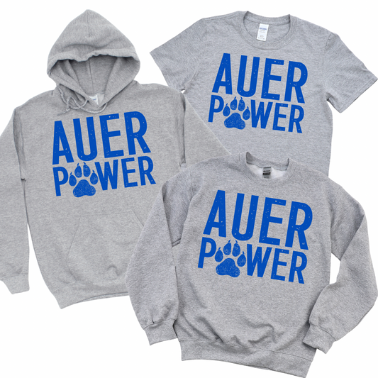 Auer Power | Eugene Auer Spiritwear Fundraiser | LI Spirit & Sports Apparel