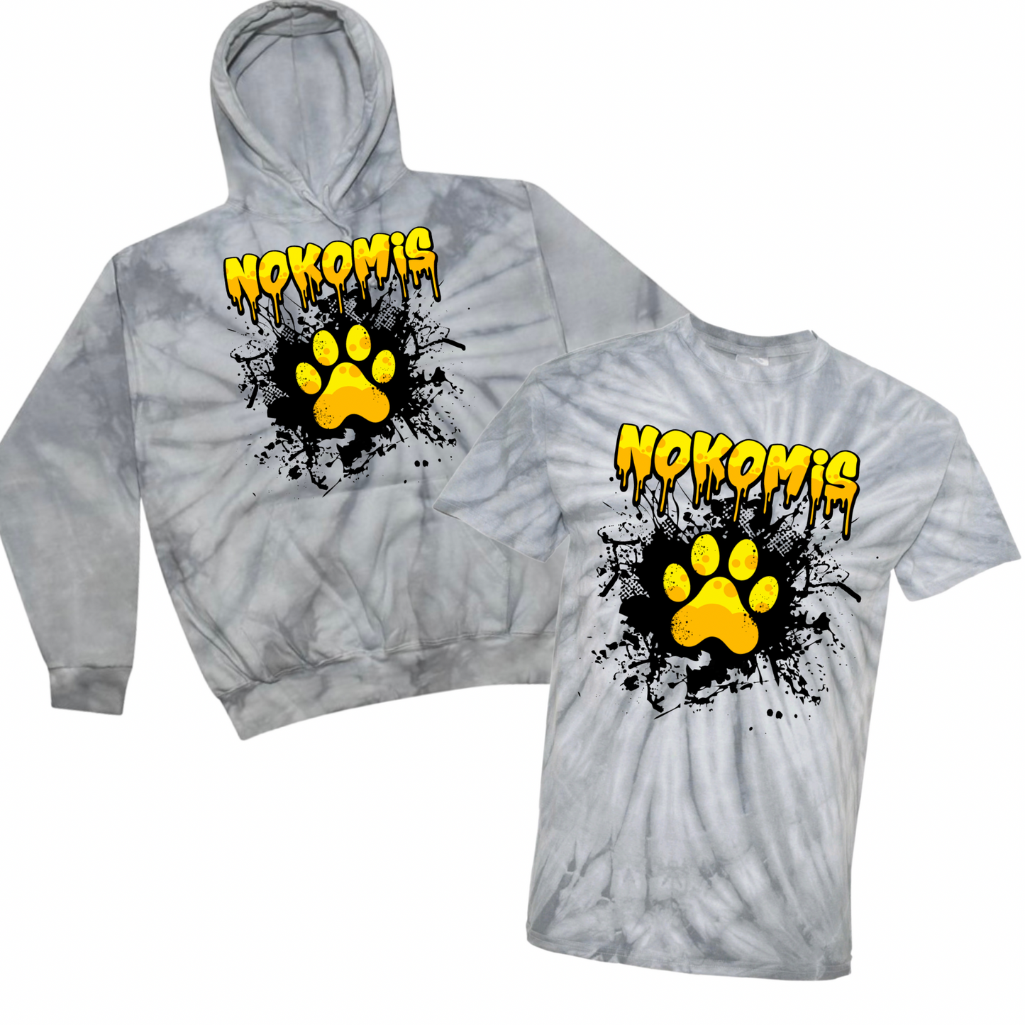 Graffiti Nokomis Tie Dye | Nokomis Spiritwear Fundraiser | LI Spirit & Sports Apparel