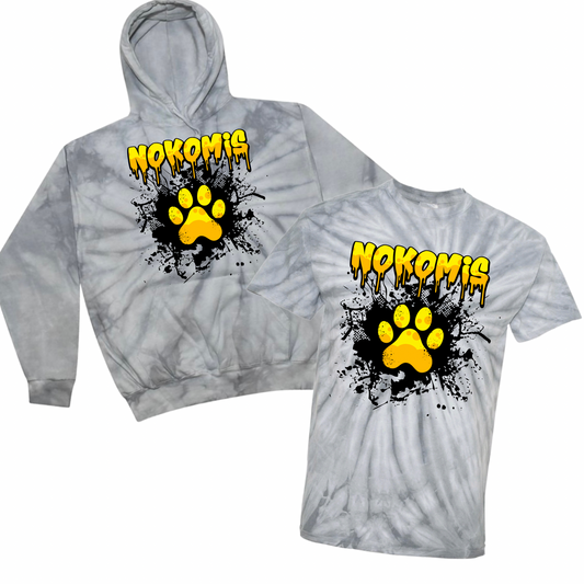 Graffiti Nokomis Tie Dye | Nokomis Spiritwear Fundraiser | LI Spirit & Sports Apparel