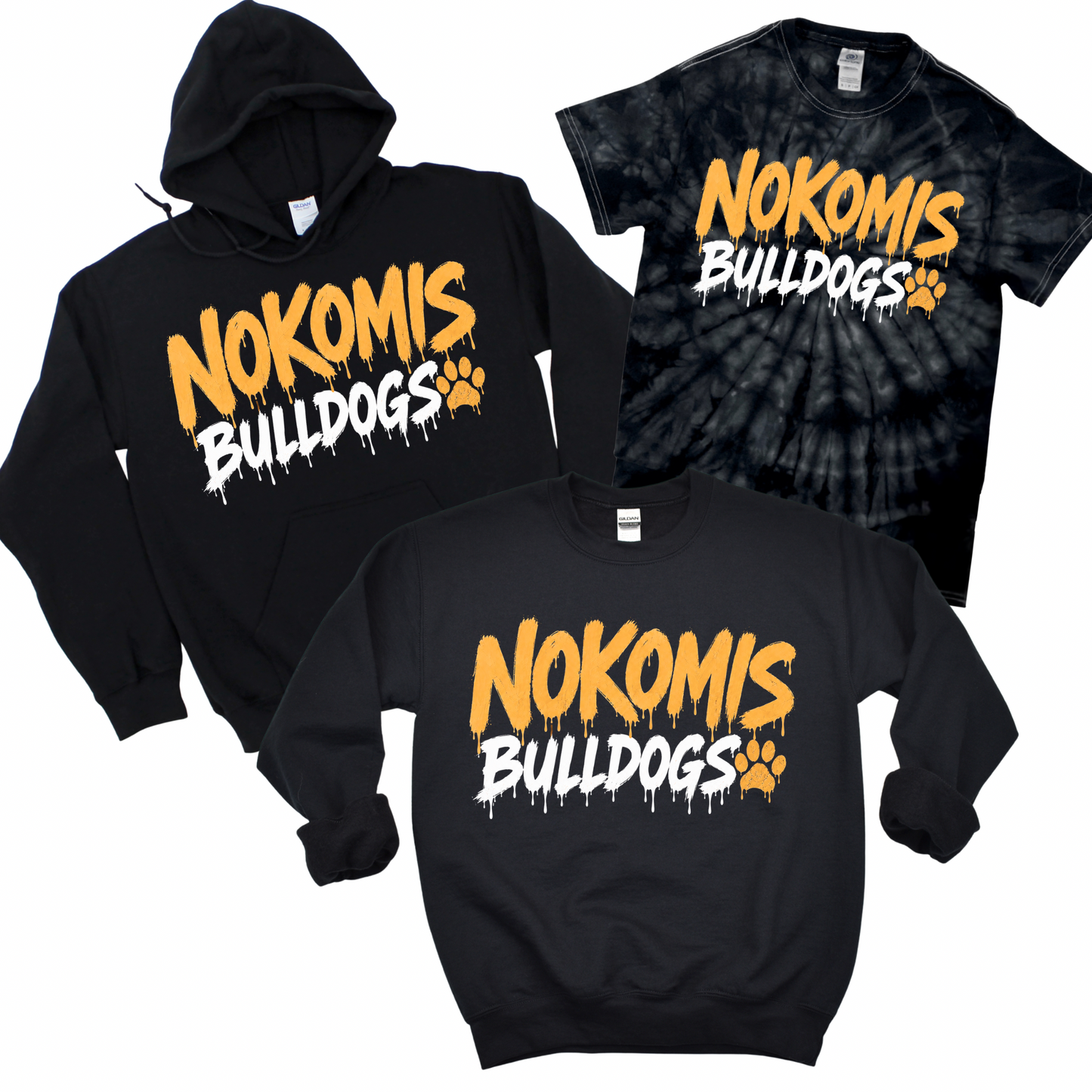 Nokomis Hype - Black | Nokomis Elementary Spiritwear Fundraiser | LI Spirit & Sports Apparel