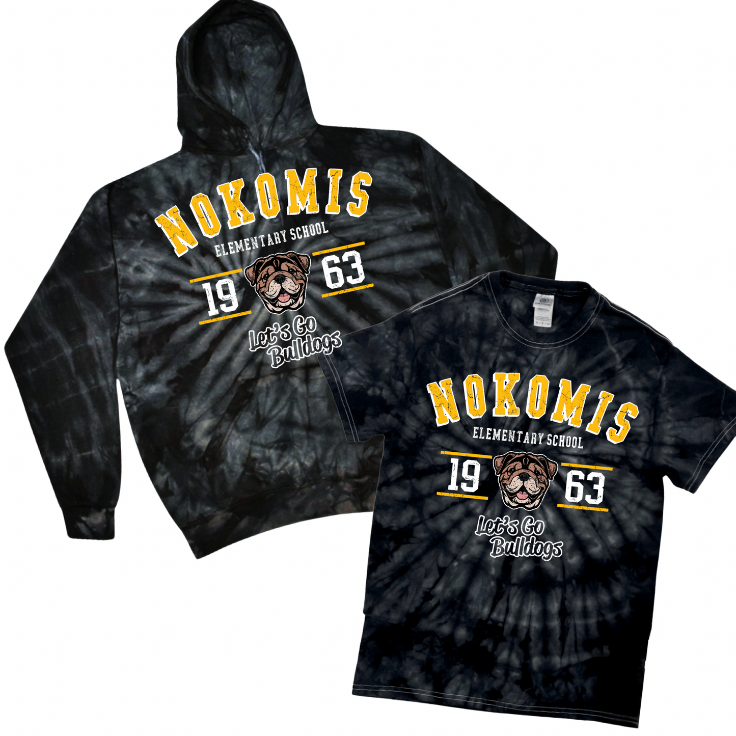 Nokomis Elementary School Tie Dye | Nokomis Spiritwear Fundraiser | LI Spirit & Sports Apparel