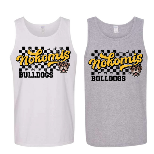 Bulldogs & Paws Unisex Tank | Nokomis Spiritwear Fundraiser | LI Spirit & Sports Apparel