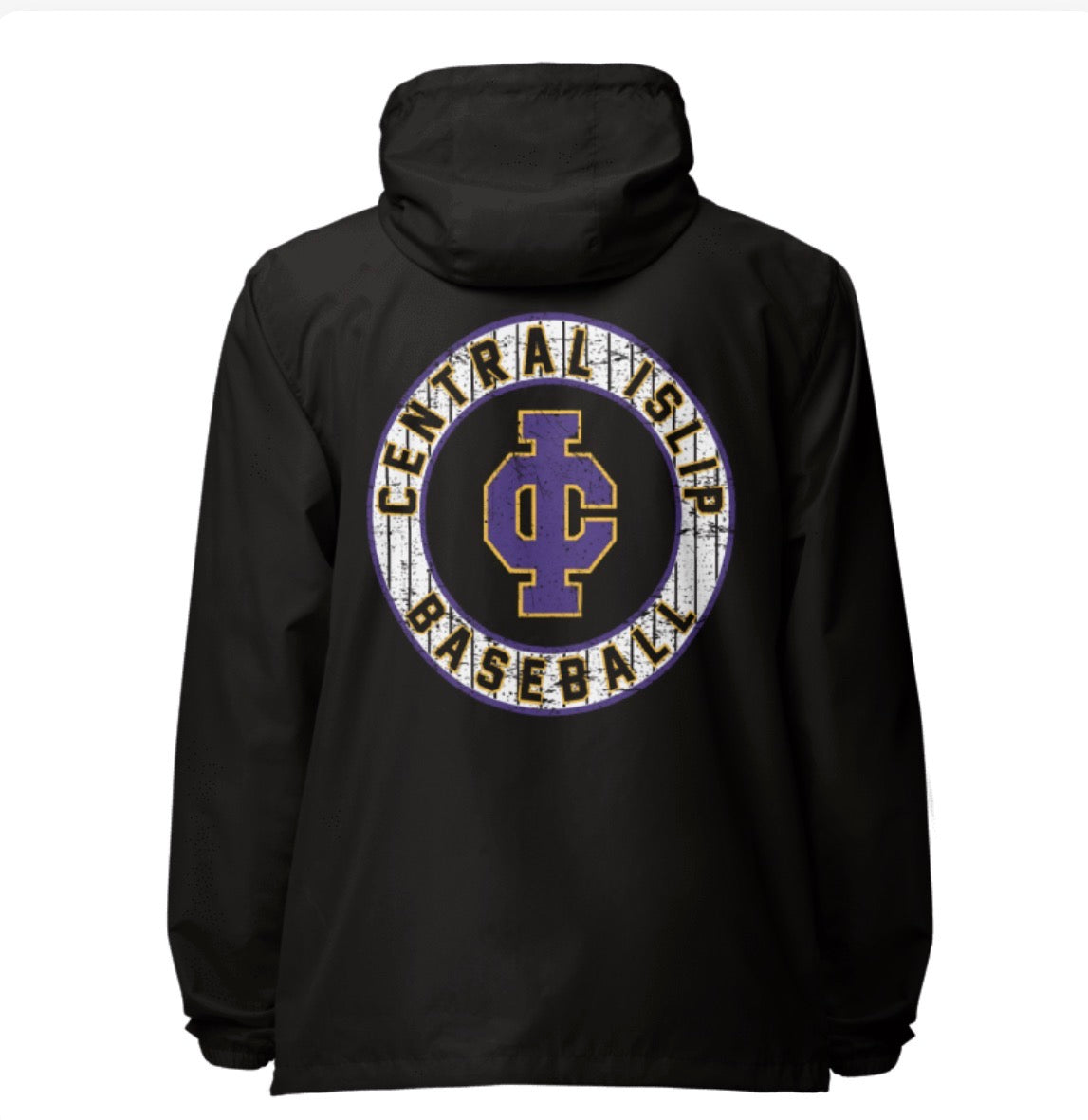 CI Baseball Diamond Crest Windbreaker Jacket | CI Baseball Spiritwear Fundraiser | LI Spirit & Sports Apparel