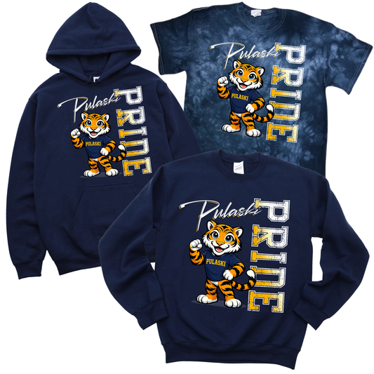 Pulaski Pride - Navy | Pulaski Road Spiritwear Fundraiser | LI Spirit & Sports Apparel