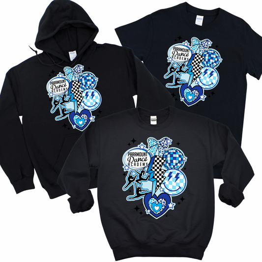 Preppy Pride: Paramount Edition - Black | Paramount Dance Academy | LI Spirit & Sports Apparel