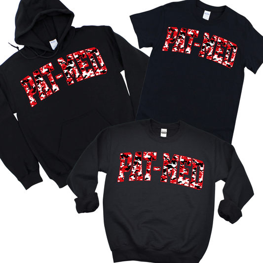 Pat-Med Camo - Black | Canaan Spiritwear Fundraiser | LI Spirit & Sports Apparel
