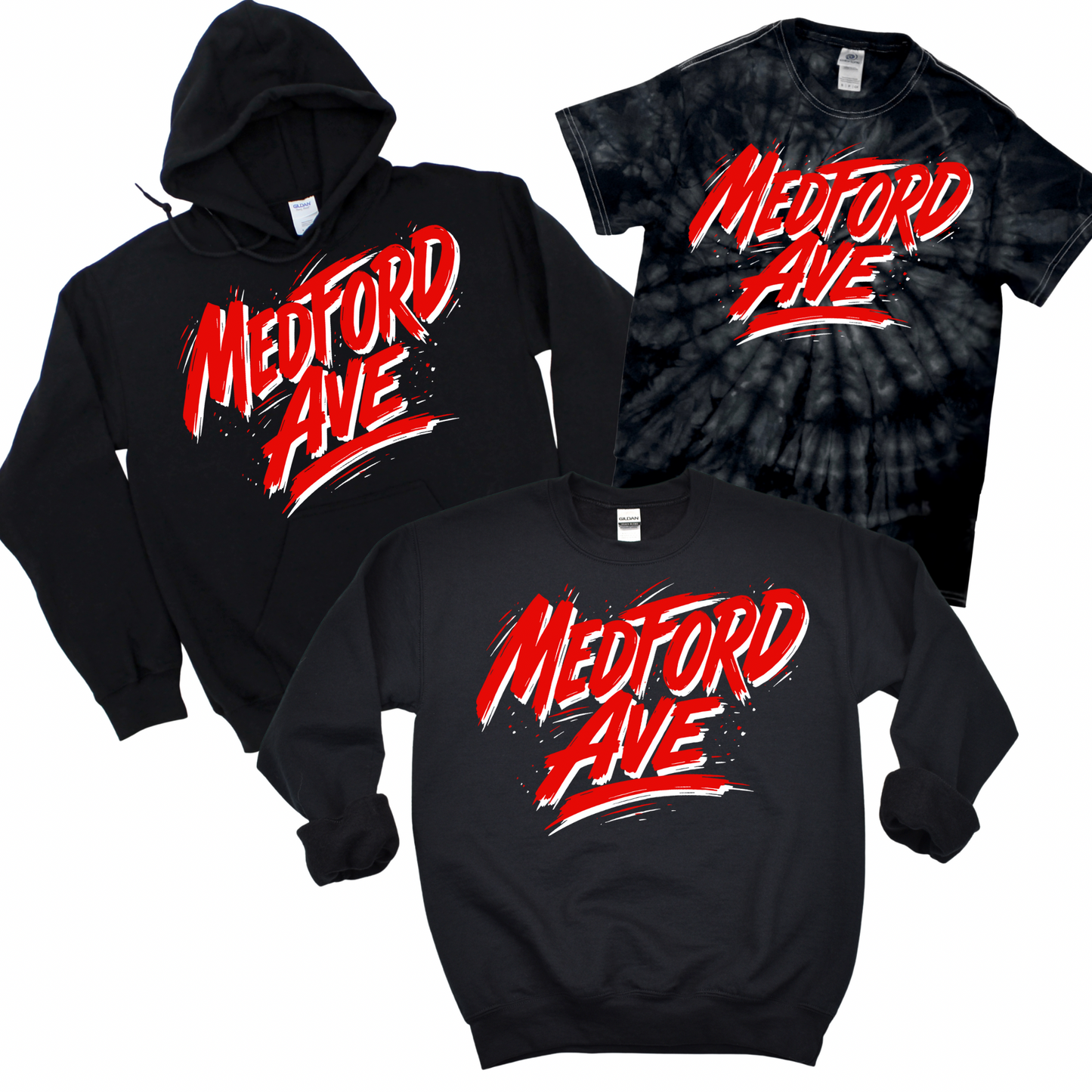 Medford Ave Drip - Black | Medford Ave Elementary Spiritwear Fundraiser | LI Spirit & Sports Apparel