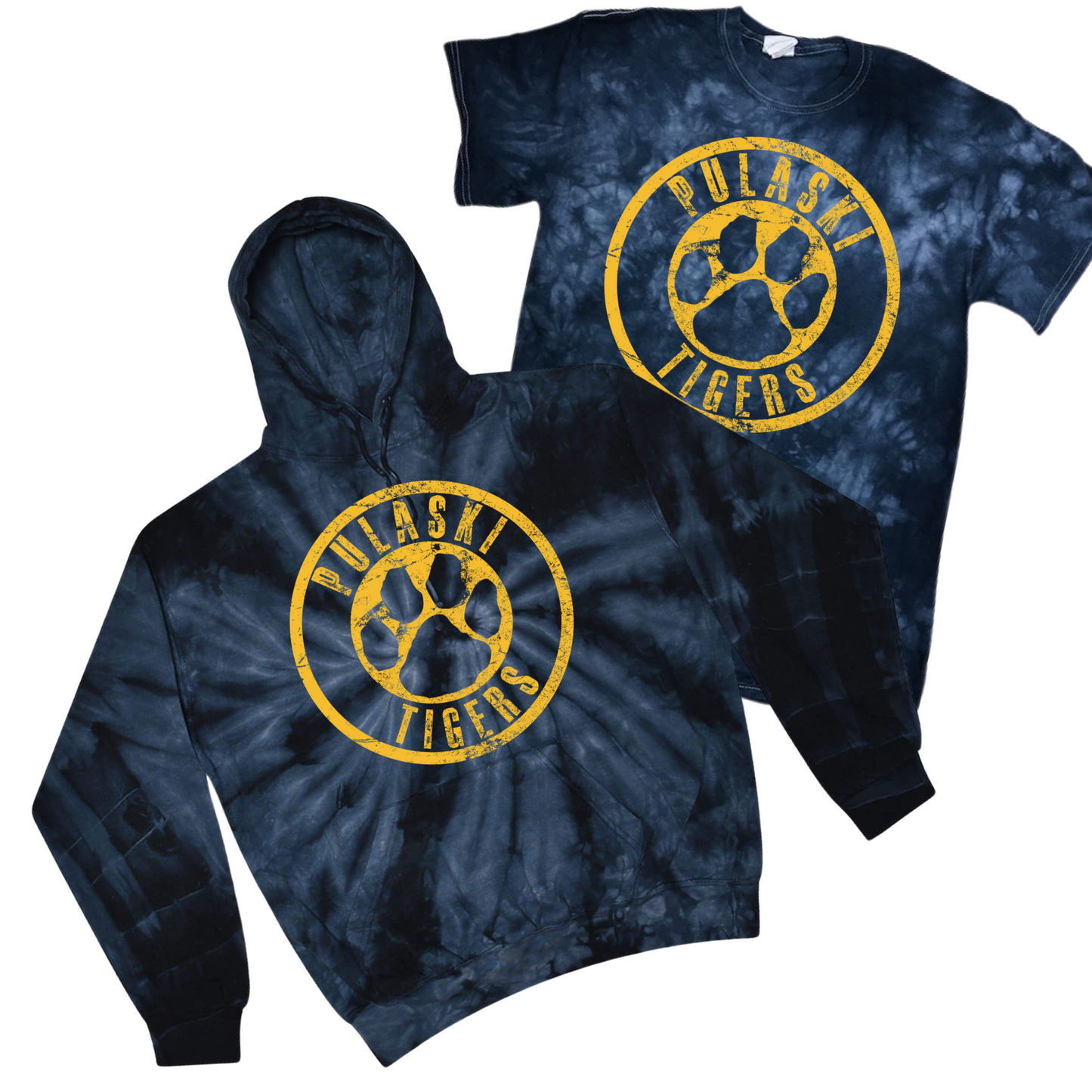Pulaski Tigers [Pick Your Own Tie Dye] | Pulaski Road Spiritwear Fundraiser | LI Spirit & Sports Apparel