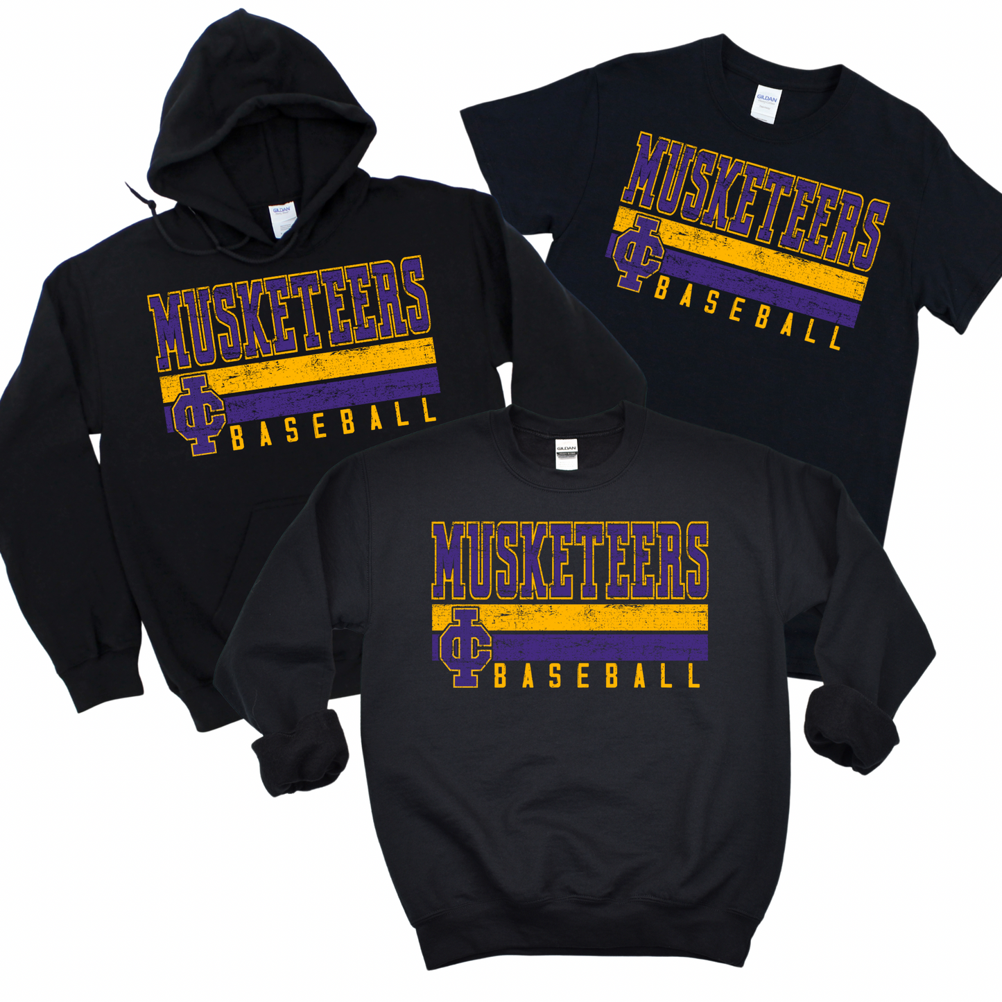 Retro CI Baseball - Black | CI Baseball Spiritwear Fundraiser | LI Spirit & Sports Apparel