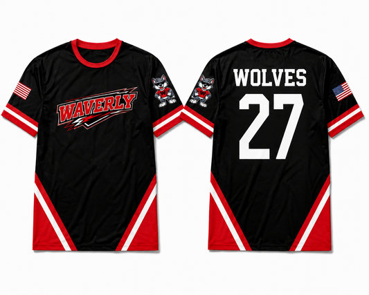 Waverly Bolt Jersey | Waverly Elementary Spiritwear Fundraiser | LI Spirit & Sports Apparel