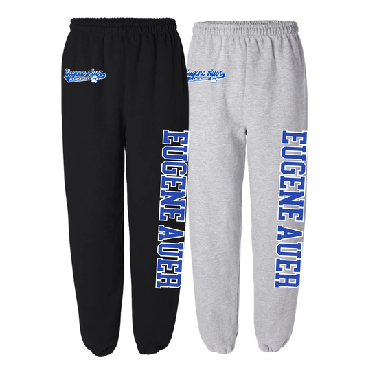 Retro Eugene Auer Sweatpants | Eugene Auer Spiritwear Fundraiser | LI Spirit & Sports Apparel