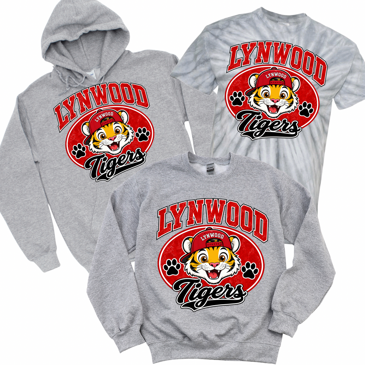 Lynwood Cool Kids - Athletic Gray | Lynwood Spiritwear Fundraiser | LI Spirit & Sports Apparel