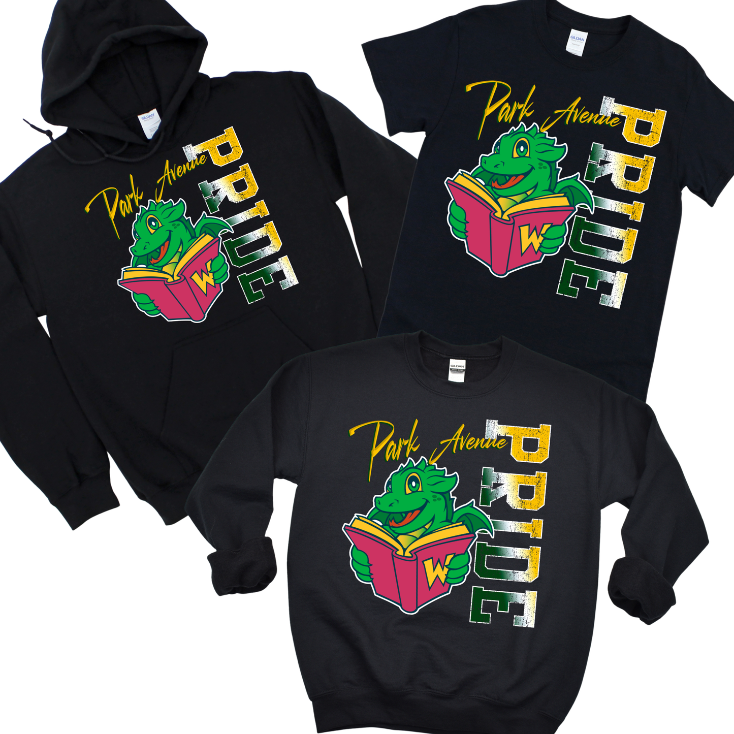 Park Avenue Pride - Black | Park Avenue Spiritwear Fundraiser | LI Spirit & Sports Apparel