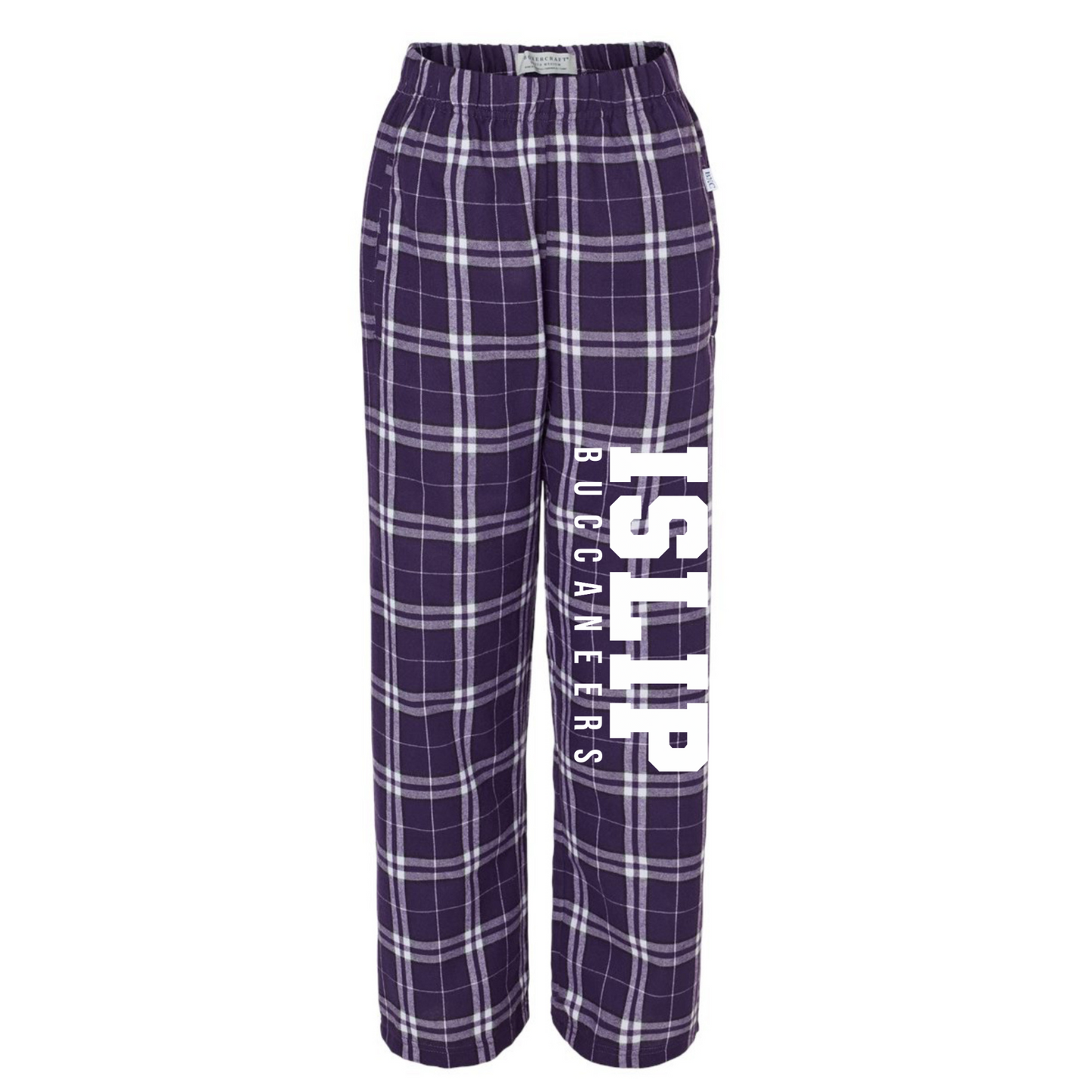Islip Buccaneers Flannel Pajama Pants | Wing Elementary Spiritwear Fundraiser | LI Spirit & Sports Apparel