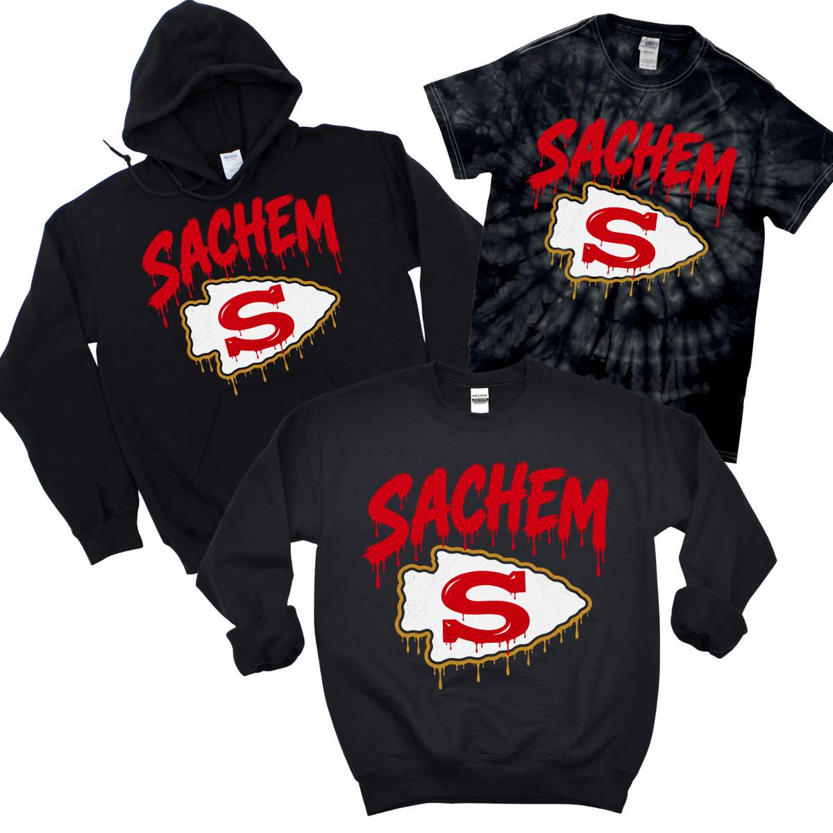 Sachem Hype - Black | Lynwood Spiritwear Fundraiser | LI Spirit & Sports Apparel