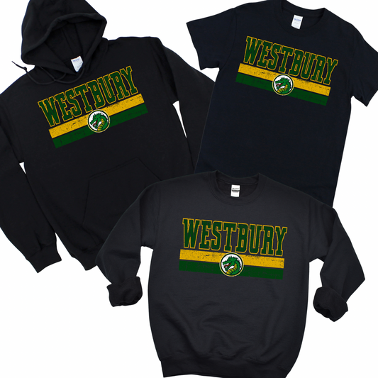 Vintage Westbury - Black | Drexel Avenue Apparel | LI Spirit & Sports Apparel