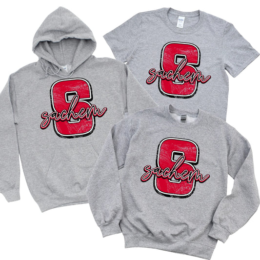 Sachem Heritage - Athletic Gray | Waverly Elementary Spiritwear Fundraiser | LI Spirit & Sports Apparel