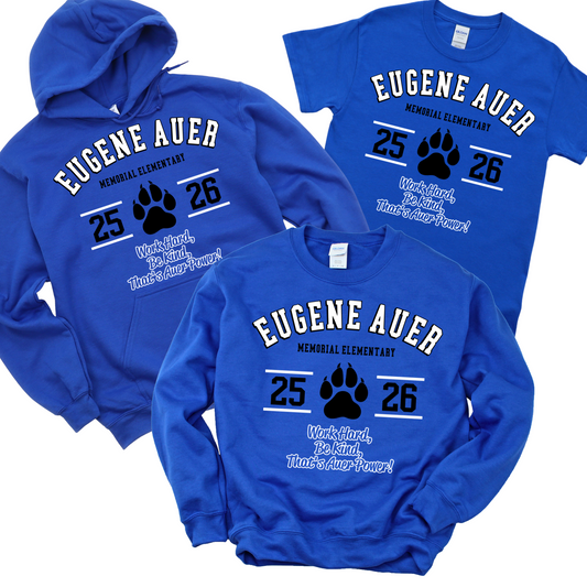 Eugene Auer Memorial Elementary | Eugene Auer Spiritwear Fundraiser | LI Spirit & Sports Apparel