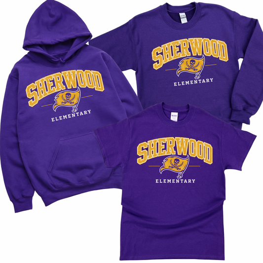 Sherwood Varsity - Purple | Sherwood Elementary Spiritwear Fundraiser | LI Spirit & Sports Apparel
