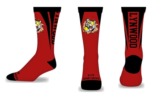 Lynwood Crew Socks | Lynwood Spiritwear Fundraiser | LI Spirit & Sports Apparel