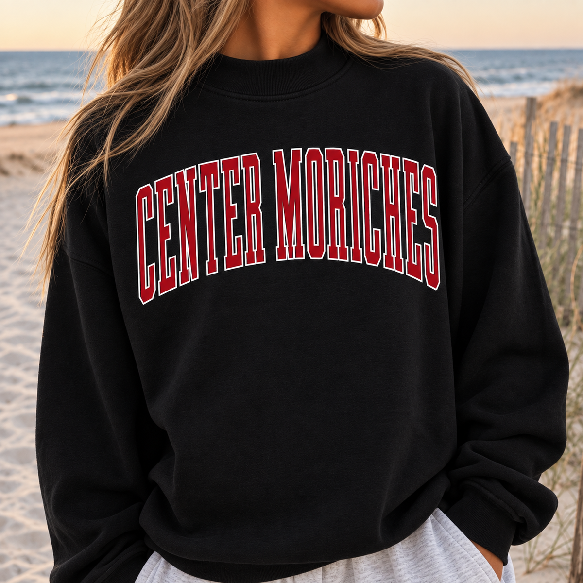 Center Moriches Mock Neck | Center Moriches MS Spiritwear Fundraiser | LI Spirit & Sports Apparel