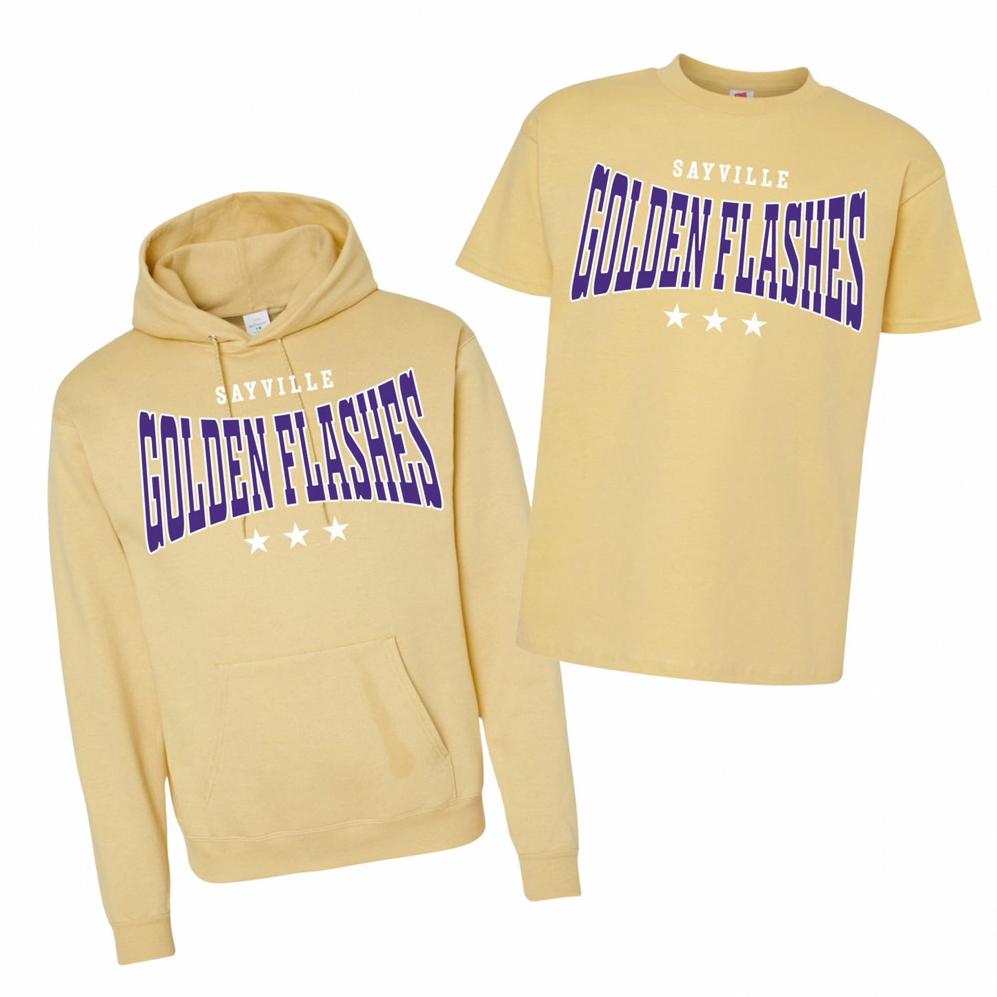 Sayville Golden Flashes | Sayville Cheer Spiritwear Fundraiser | LI Spirit & Sports Apparel