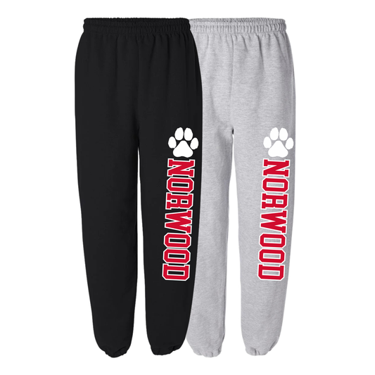 Norwood Sweatpants | Norwood Ave Spiritwear Fundraiser | LI Spirit & Sports Apparel