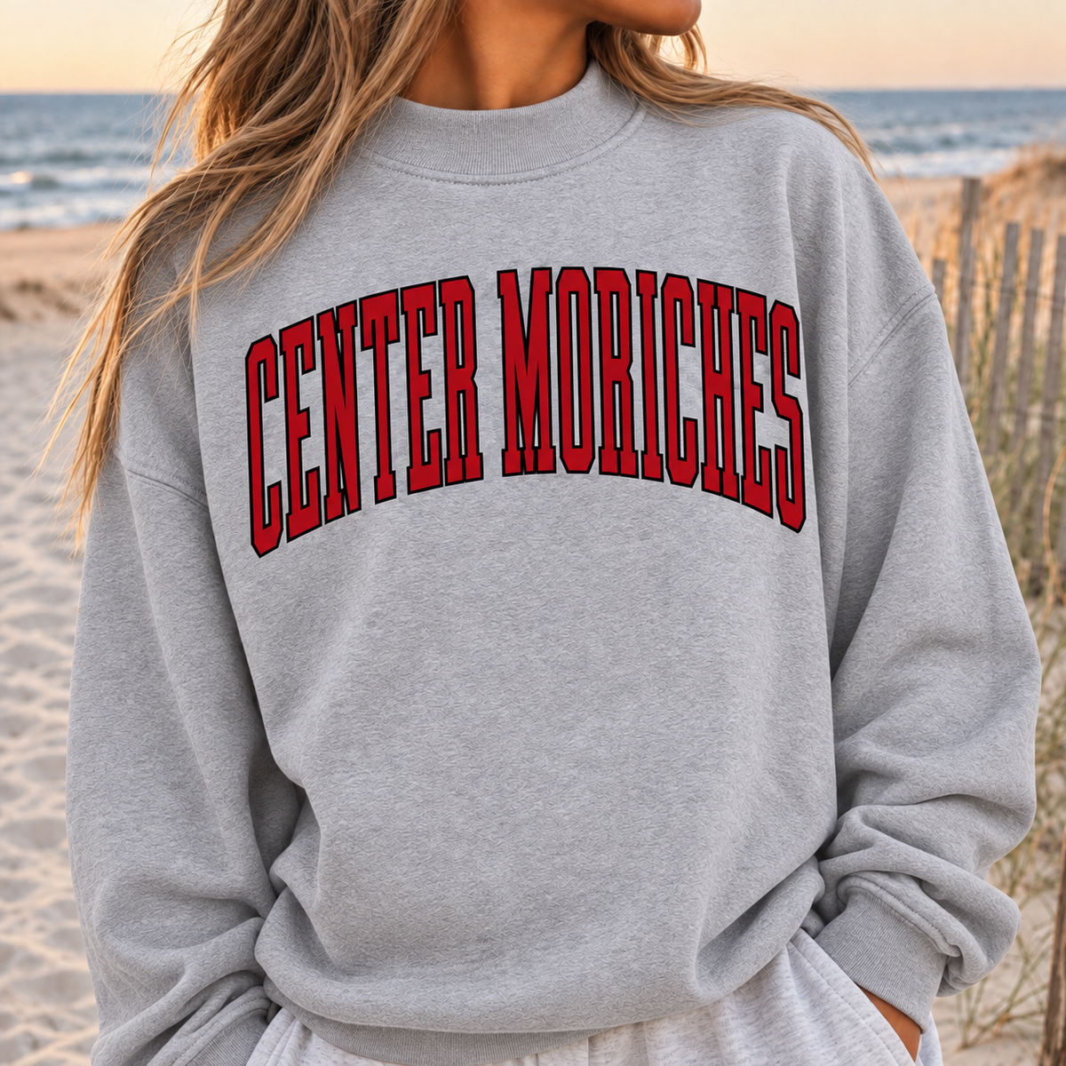 Center Moriches Mock Neck | Center Moriches MS Spiritwear Fundraiser | LI Spirit & Sports Apparel