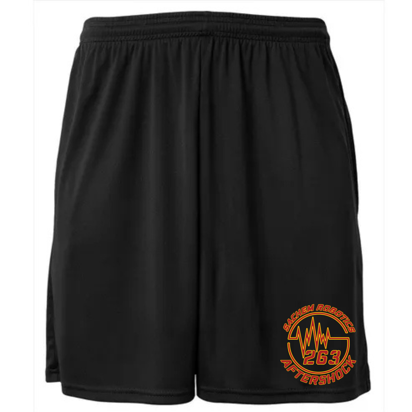 Sachem Robotics Aftershock Mens Shorts | Sachem Robotics Aftershock Apparel | LI Spirit & Sports Apparel