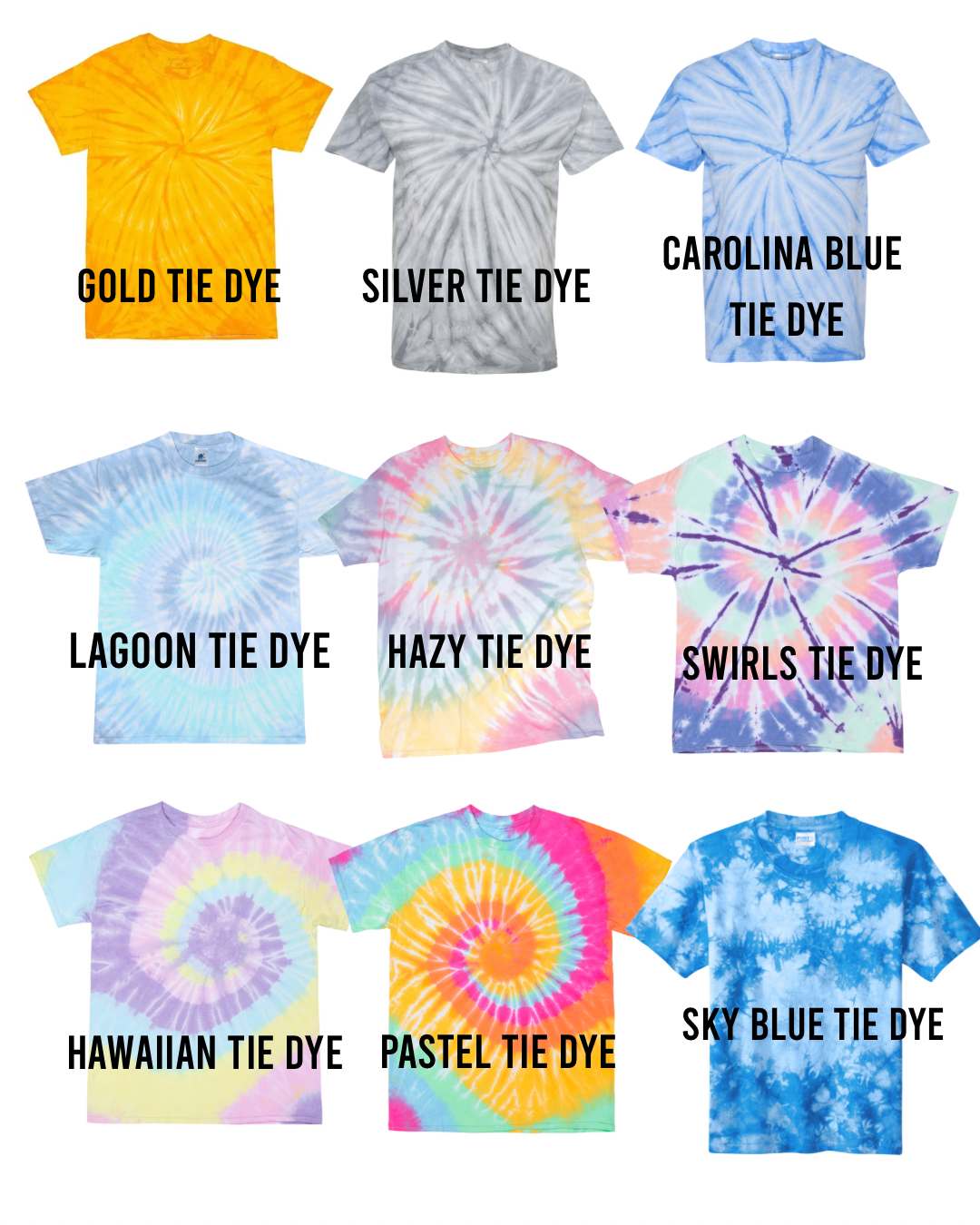 In My Pulaski Era [Pick Your Own Tie Dye] T-Shirt| Pulaski Road Spiritwear Fundraiser | LI Spirit & Sports Apparel