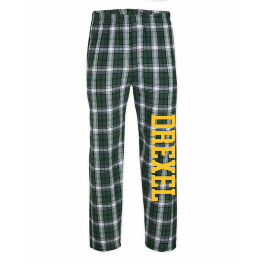 Drexel Flannel Pajama Pants | Drexel Avenue Apparel | LI Spirit & Sports Apparel