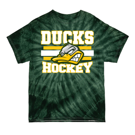 Ducks Hockey Tie Dye T-Shirt | Ducks Hockey Spiritwear | LI Spirit & Sports Apparel