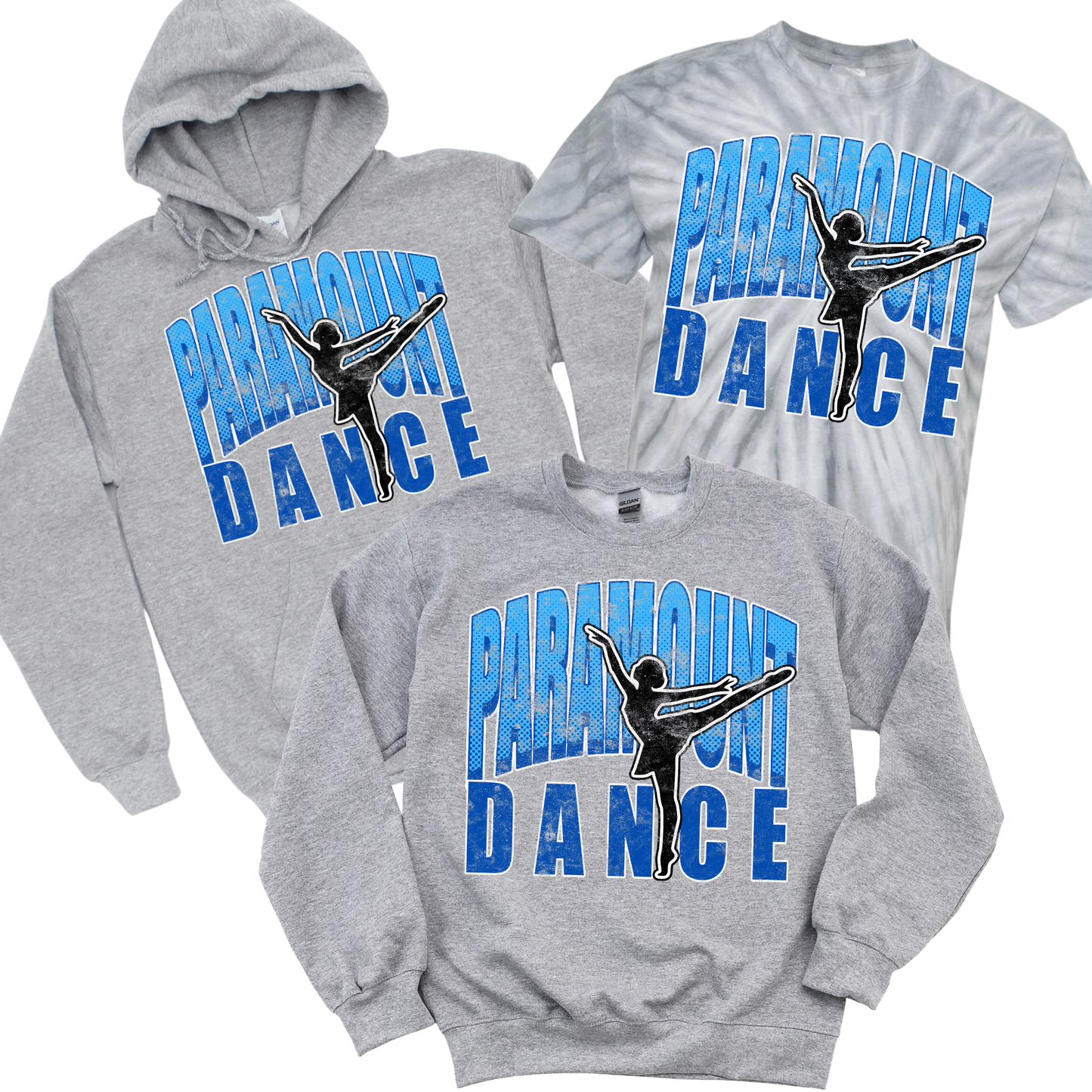 Paramount Electric Leap - Athletic Gray | Paramount Dance Academy | LI Spirit & Sports Apparel