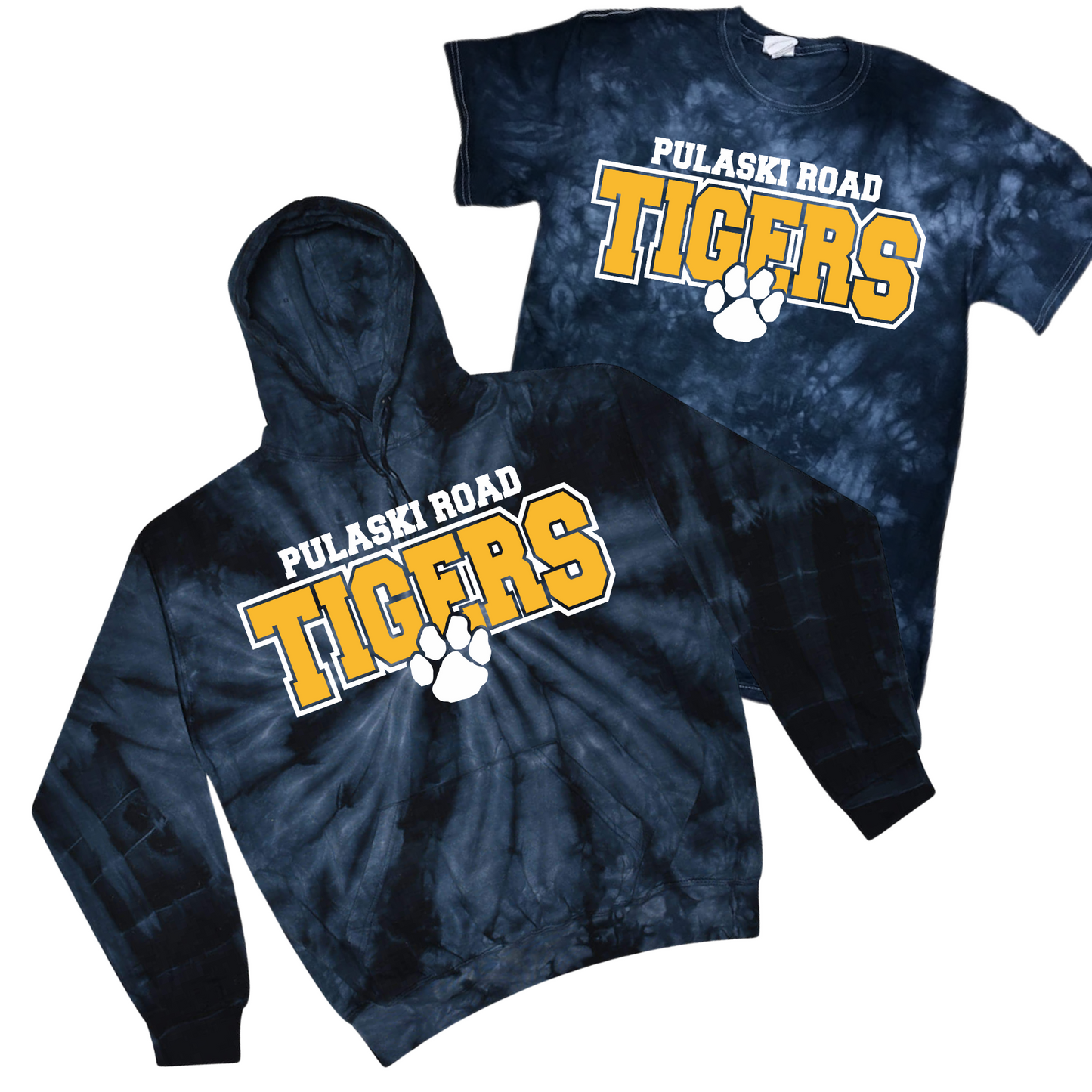 Pulaski Road Tigers [Pick Your Own Tie Dye] | Pulaski Road Spiritwear Fundraiser | LI Spirit & Sports Apparel