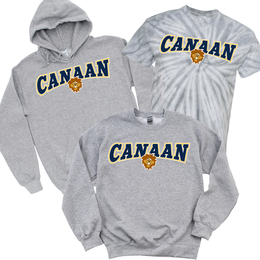 Canaan Arch - Athletic Gray | Canaan Spiritwear Fundraiser | LI Spirit & Sports Apparel