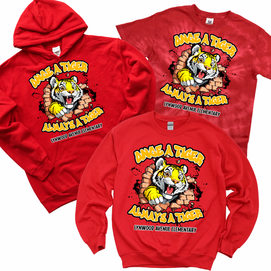 Once a Tiger Always a Tiger | Lynwood Spiritwear Fundraiser | LI Spirit & Sports Apparel